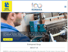 Tablet Screenshot of epg.ro